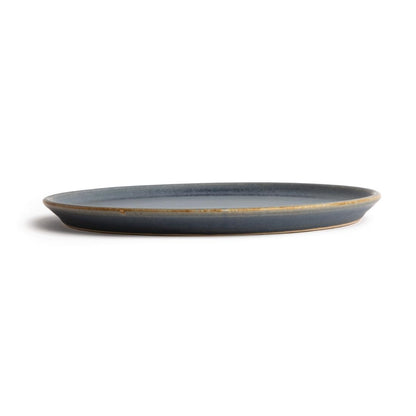 Olympia Canvas Small Rim Round Plate Blue Granite 265mm (6 Pack) (10.5" / 265mm (Ø) | Pack Quantity: 6) • PAS-FA303