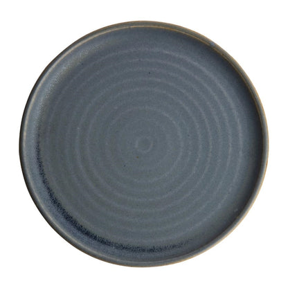 Olympia Canvas Small Rim Round Plate Blue Granite 265mm (6 Pack) (10.5" / 265mm (Ø) | Pack Quantity: 6) • PAS-FA303