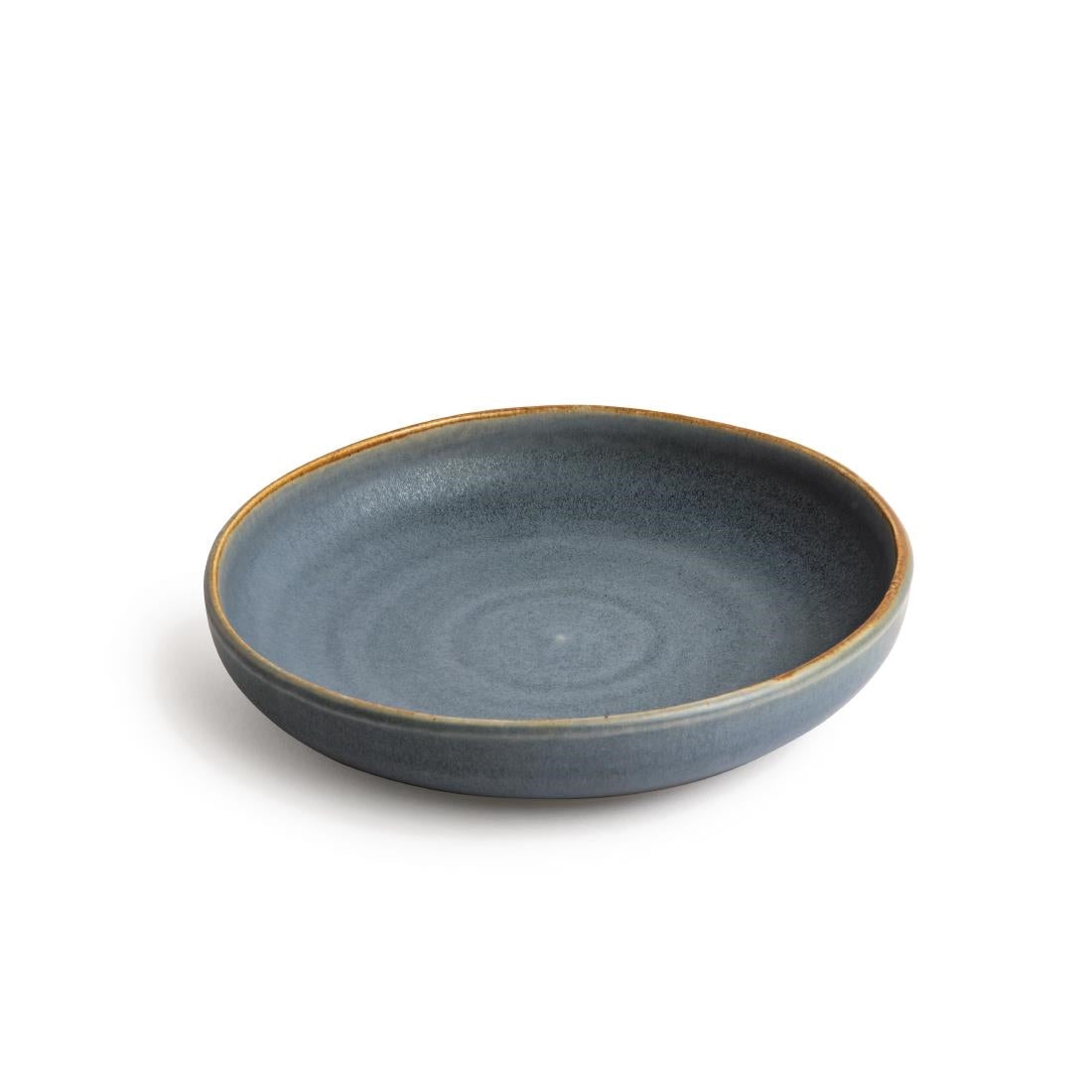 Olympia Canvas Coupe Bowl Blue Granite 230mm (6 Pack) (Pack of 6) • PAS-FA306