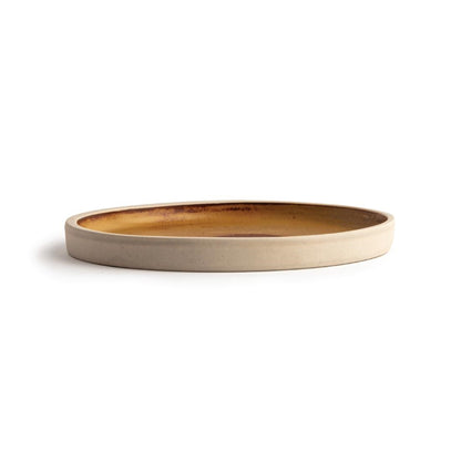 Olympia Canvas Flat Round Plate Sienna Rust 180mm (6 Pack) (180mm (Ø) | Pack Quantity: 6) • PAS-FA307