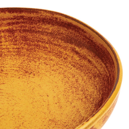 Olympia Canvas Coupe Bowl Sienna Rust 230mm (6 Pack) (Pack of 6) • PAS-FA313