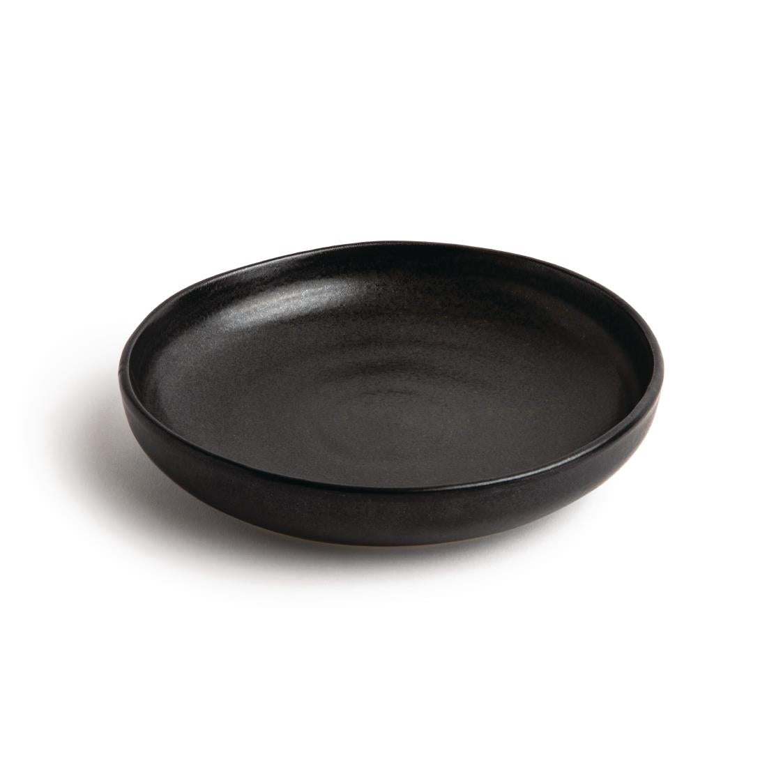 Olympia Canvas Coupe Bowl Delhi Black 230mm (6 Pack) (9" / 230mm (Ø) | Pack Quantity: 6) • PAS-FA320