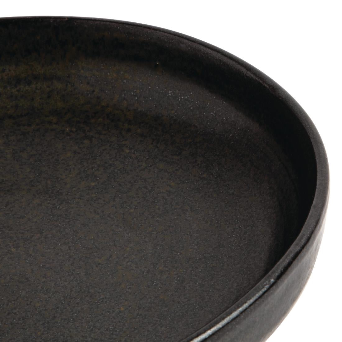 Olympia Canvas Coupe Bowl Delhi Black 230mm (6 Pack) (9" / 230mm (Ø) | Pack Quantity: 6) • PAS-FA320