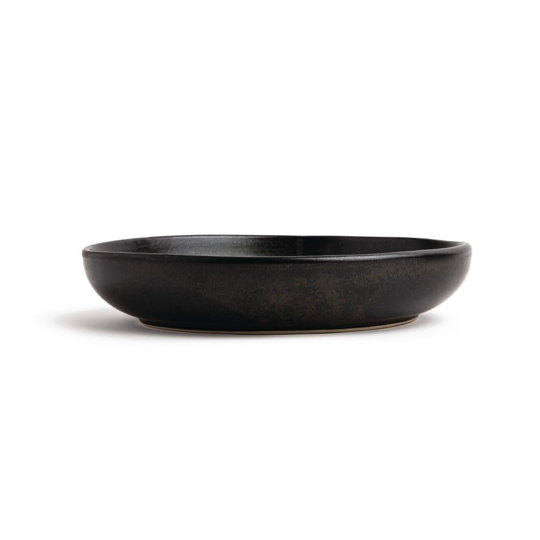 Olympia Canvas Coupe Bowl Delhi Black 230mm (6 Pack) (9" / 230mm (Ø) | Pack Quantity: 6) • PAS-FA320