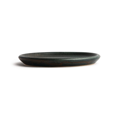 Olympia Canvas Small Rim Round Plate Green Verdigris 180mm (6 Pack) (180mm | Pack Quantity: 6) • PAS-FA323