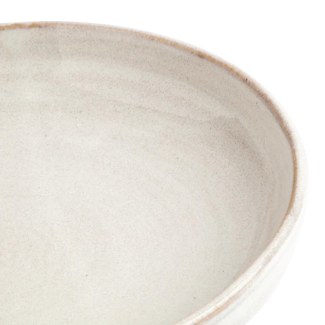 Olympia Canvas Coupe Bowl Murano White 230mm (6 Pack) (230mm (Ø) | Pack Quantity: 6) • PAS-FA334