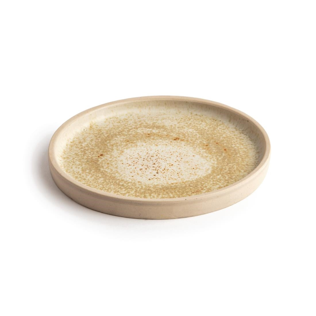 Olympia Canvas Flat Round Plate Wheat 180mm (6 Pack) (180mm (Ø) | Pack Quantity: 6) • PAS-FA335