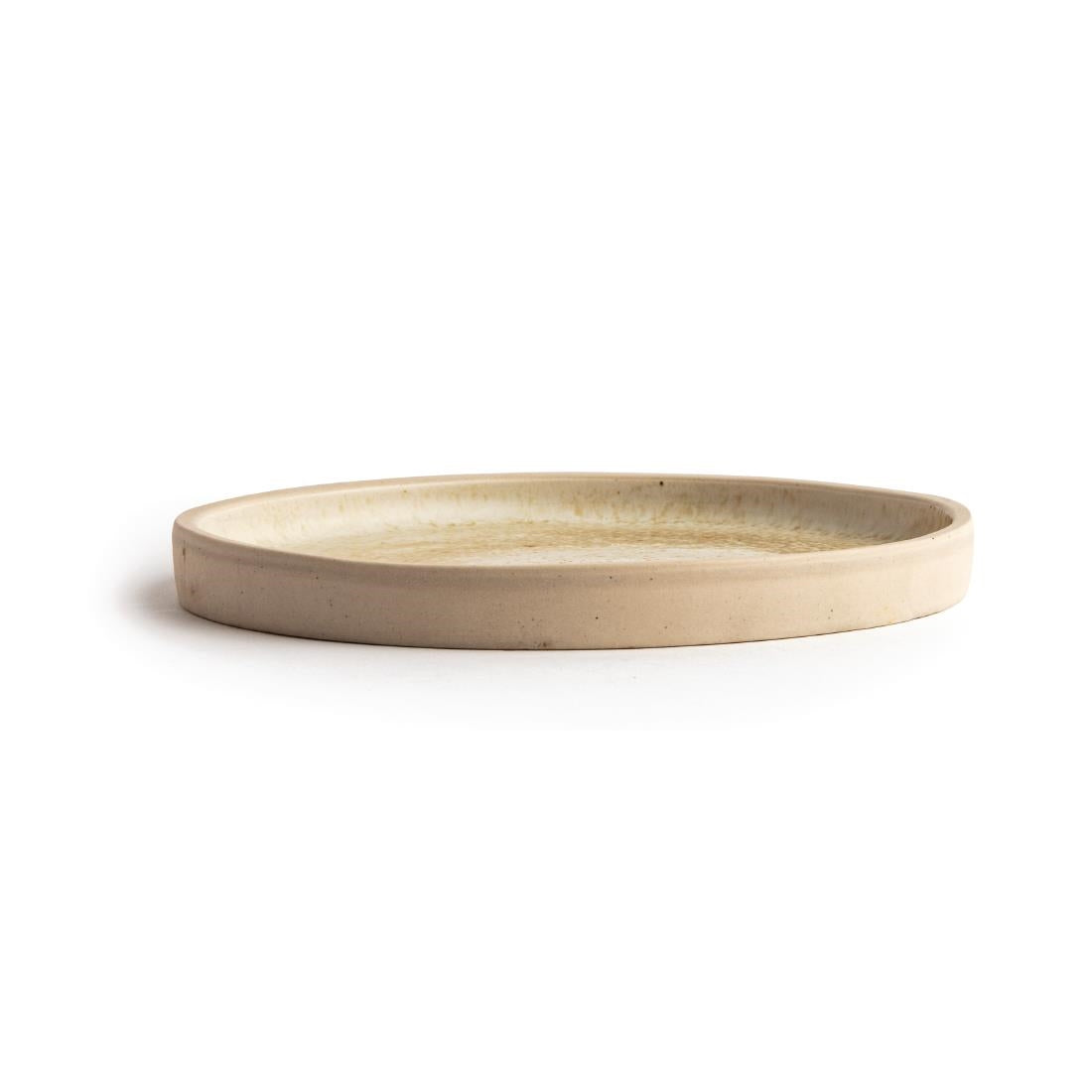 Olympia Canvas Flat Round Plate Wheat 180mm (6 Pack) (180mm (Ø) | Pack Quantity: 6) • PAS-FA335