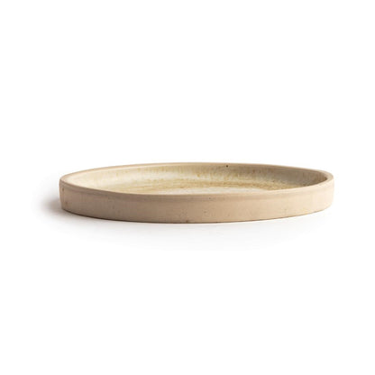 Olympia Canvas Flat Round Plate Wheat 180mm (6 Pack) (180mm (Ø) | Pack Quantity: 6) • PAS-FA335