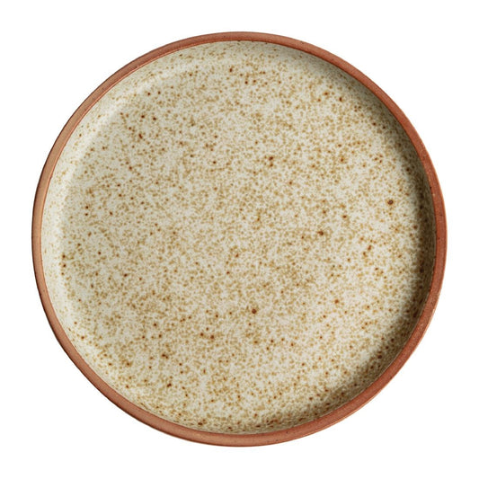 Olympia Canvas Flat Round Plate Wheat 180mm (6 Pack) (180mm (Ø) | Pack Quantity: 6) • PAS-FA335