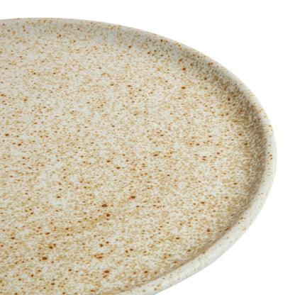 Olympia Canvas Small Rim Round Plate Wheat 265mm (6 Pack) (265mm (Ø) | Pack Quantity: 6) • PAS-FA338