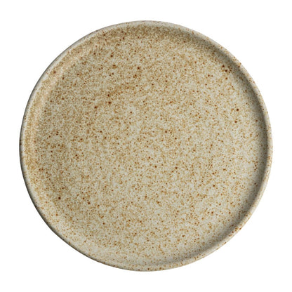Olympia Canvas Small Rim Round Plate Wheat 265mm (6 Pack) (265mm (Ø) | Pack Quantity: 6) • PAS-FA338