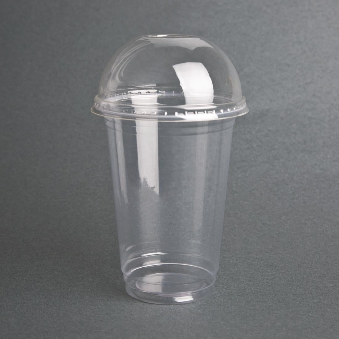 Fiesta Compostable PLA Domed Lid for 340/455/568ml Cup (1000 Pack) (Pack of 1000) • PAS-FA345