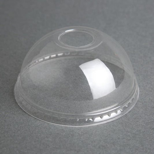 Fiesta Compostable PLA Domed Lid for 340/455/568ml Cup (1000 Pack) (Pack of 1000) • PAS-FA345