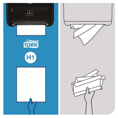 Tork Matic Extra Long White Paper Hand Towels H1 (6 Pack) • PAS-FA706