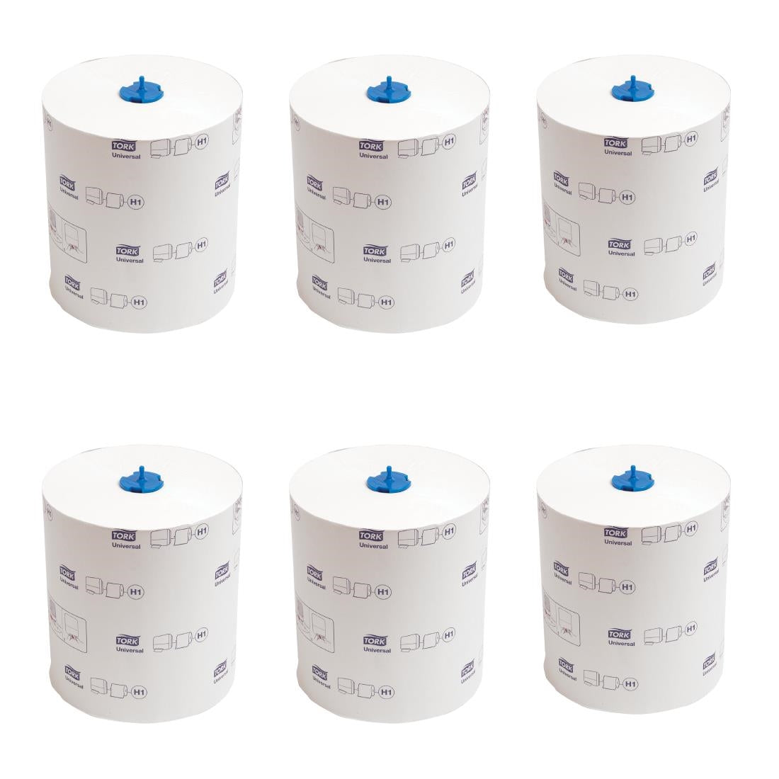 Tork Matic Extra Long White Paper Hand Towels H1 (6 Pack) • PAS-FA706