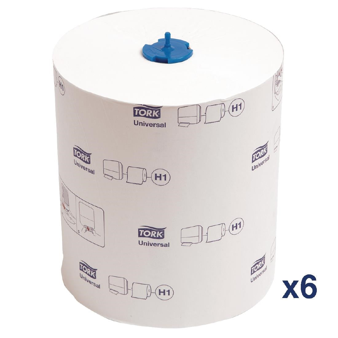 Tork Matic Extra Long White Paper Hand Towels H1 (6 Pack) • PAS-FA706