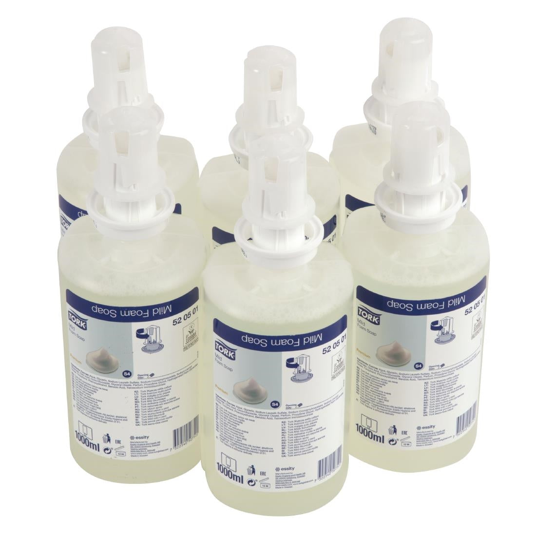 Tork Mildly Scented Foam Soap S4 1Ltr (6 Pack) • PAS-FA711