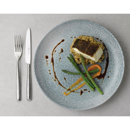 Churchill Studio Prints Raku Round Coupe Bowl Topaz Blue 248mm (12 Pack) (Pack of 12) • PAS-DE888