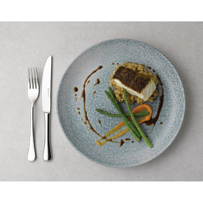 Churchill Studio Prints Raku Round Coupe Bowl Topaz Blue 248mm (12 Pack) (Pack of 12) • PAS-DE888