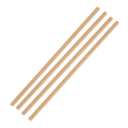Fiesta Compostable Paper Straws Kraft (250 Pack) (210(L)mm | Pack Quantity: 250) • PAS-FB138