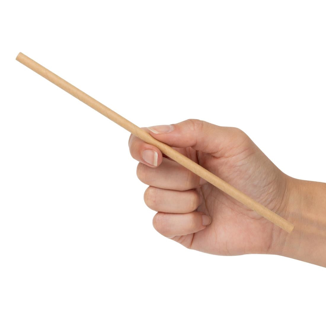 Fiesta Compostable Paper Straws Kraft (250 Pack) (210(L)mm | Pack Quantity: 250) • PAS-FB138