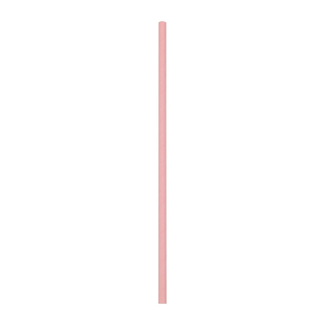 Fiesta Compostable Paper Straws Pink (250 Pack) (210(L)mm | Pack Quantity: 250) • PAS-FB139