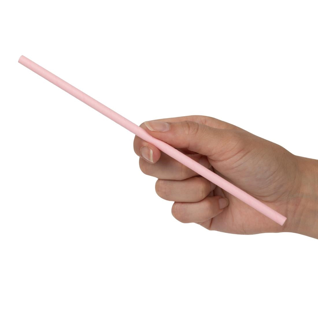 Fiesta Compostable Paper Straws Pink (250 Pack) (210(L)mm | Pack Quantity: 250) • PAS-FB139