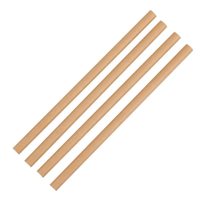 Fiesta Compostable Paper Smoothie Straws Kraft (250 Pack) (210(L)mm | Pack Quantity: 250) • PAS-FB146