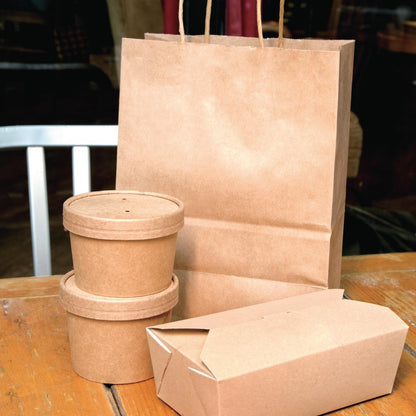 "Fiesta Compostable Soup Containers 98mm 230ml / 8oz (500 Pack)" • PAS-FB160