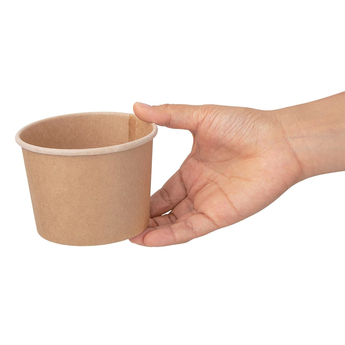 Fiesta Compostable Soup Containers 98mm 340ml / 12oz (500 Pack) • PAS-FB162