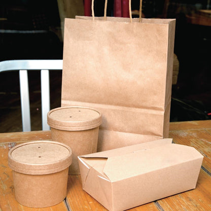 Fiesta Compostable Soup Container 455ml (500 Pack) (Pack of 500) • PAS-FB164
