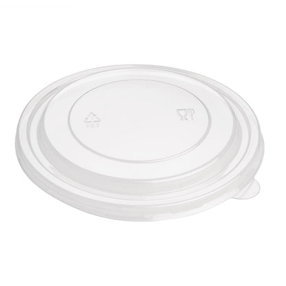 Fiesta Recyclable PET Round Salad Bowl Lids (Pack of 300) • PAS-FB199