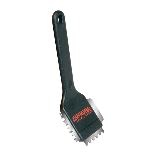 Panini Brush - Stainless Steel Bristles & Scraper Blades • PAS-FB252