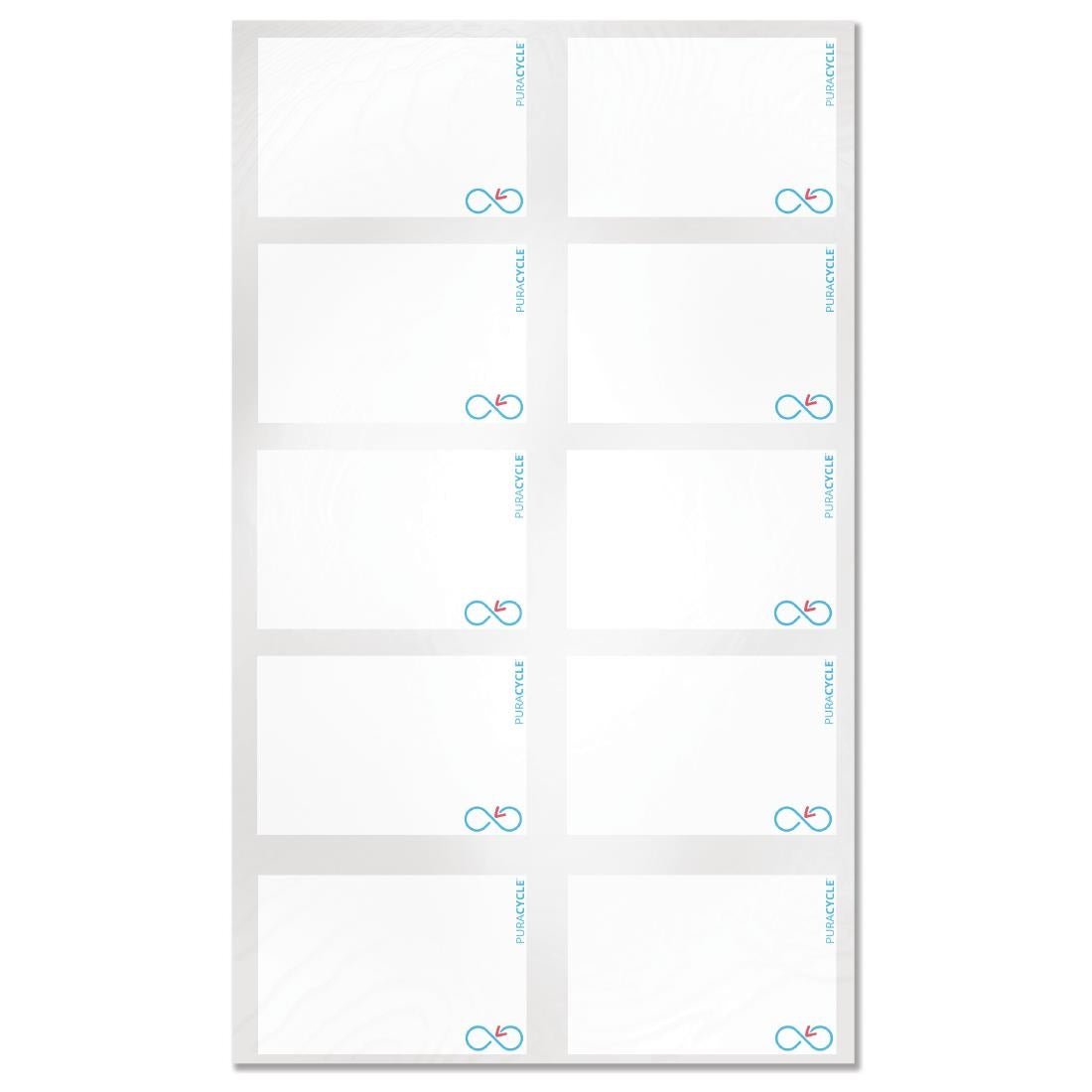 Puracycle Reusable Blank Labels (50 Pack) • PAS-FB280