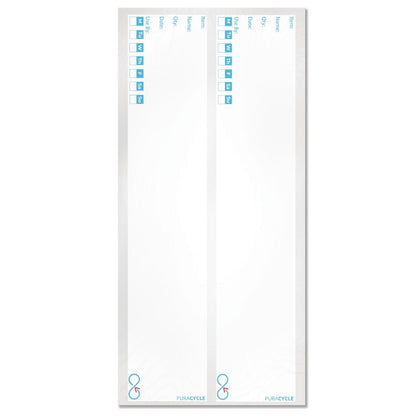 Puracycle Reusable Day Bottle Labels (25 Pack) • PAS-FB283