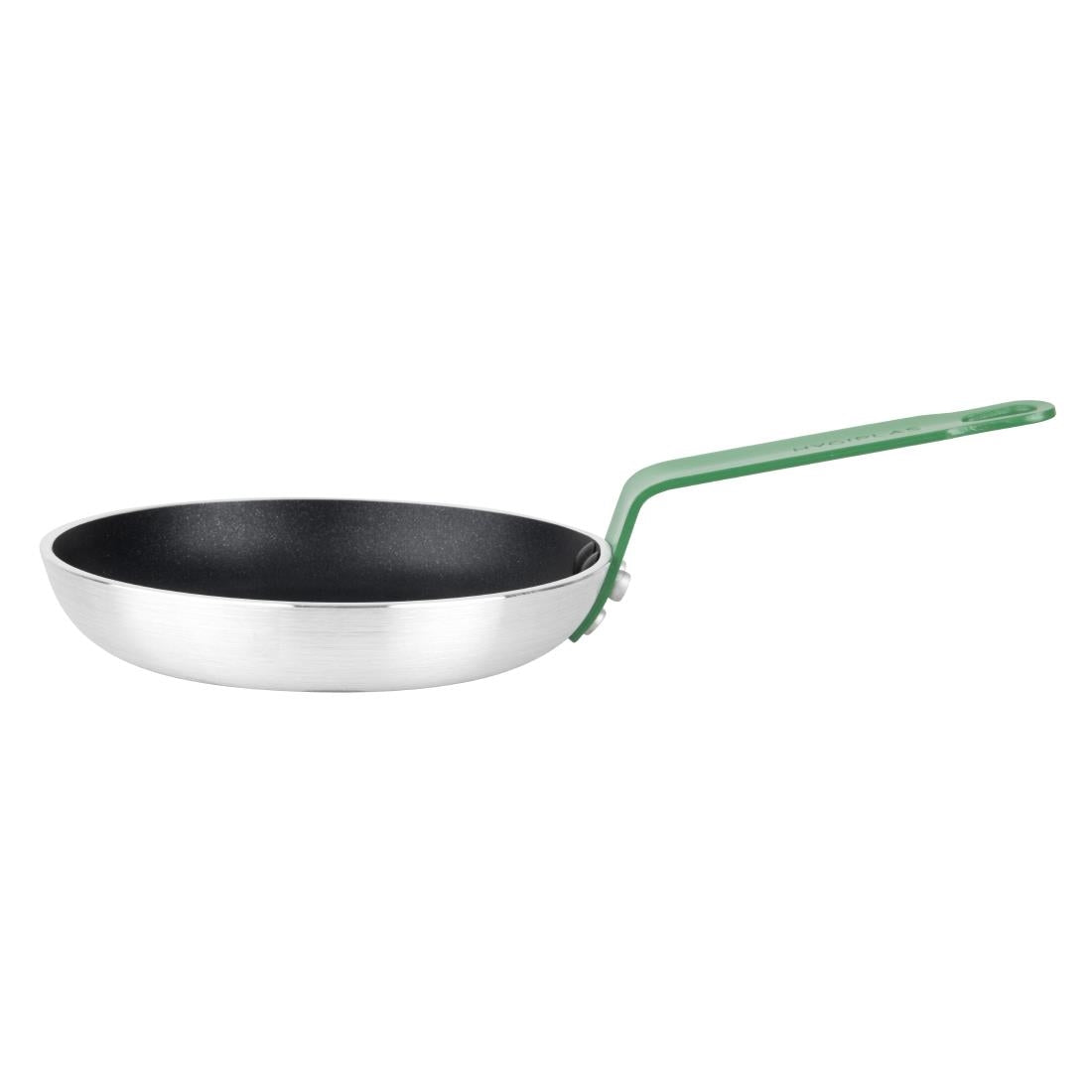 Hygiplas Aluminium Non-stick Teflon Platinum Plus Frying Pan Green Handle 20cm • PAS-HT961