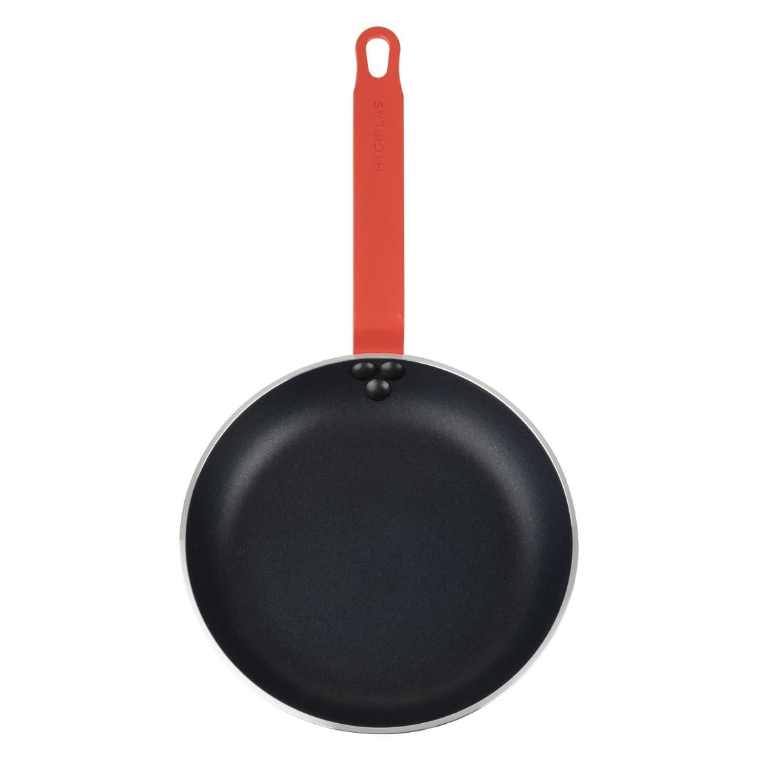 Hygiplas Aluminium Teflon Platinum Plus Frying Pan with Red Handle 240mm • PAS-HT965