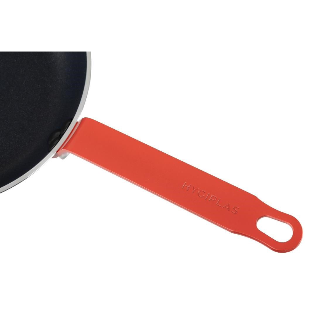 Hygiplas Aluminium Teflon Platinum Plus Frying Pan with Red Handle 240mm • PAS-HT965