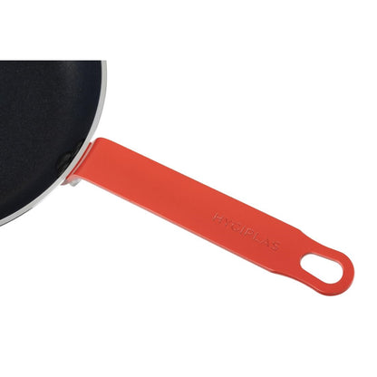 Hygiplas Aluminium Teflon Platinum Plus Frying Pan with Red Handle 240mm • PAS-HT965