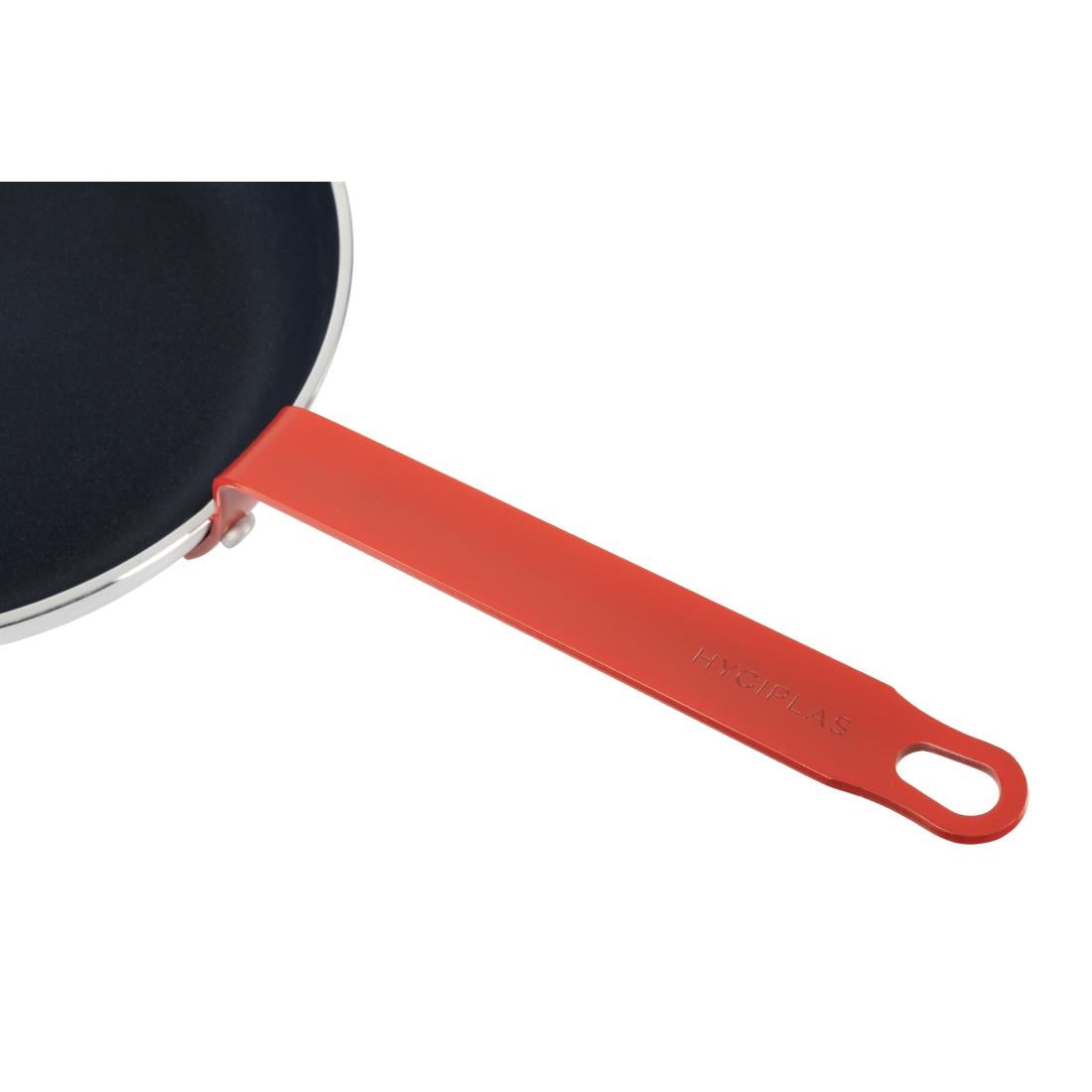 Hygiplas Teflon Platinum Plus Frying Pan with Red Handle 28cm • PAS-HT966