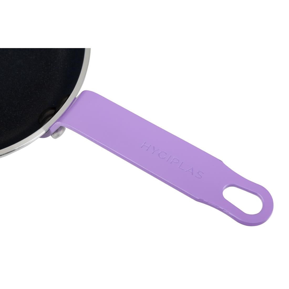 Hygiplas Aluminium Non-Stick Teflon Platinum Plus Frying Pan with Purple Handle 200mm • PAS-HT967