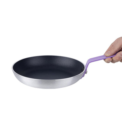 Hygiplas Aluminium Non-stick Teflon Platinum Plus Frying Pan with Purple Handle 240mm • PAS-HT968