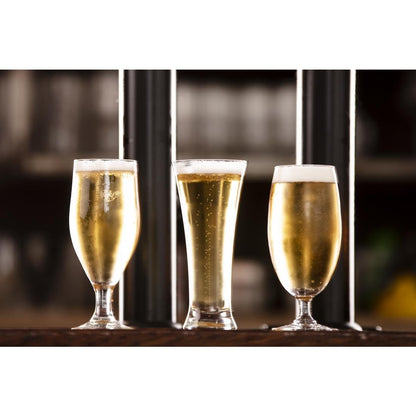 Olympia Stemmed Beer Glasses 420ml (6 Pack) • PAS-DA933