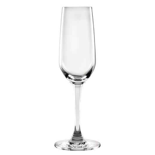 Olympia Mendoza Glass Flutes 185ml (6 Pack) • PAS-FB484