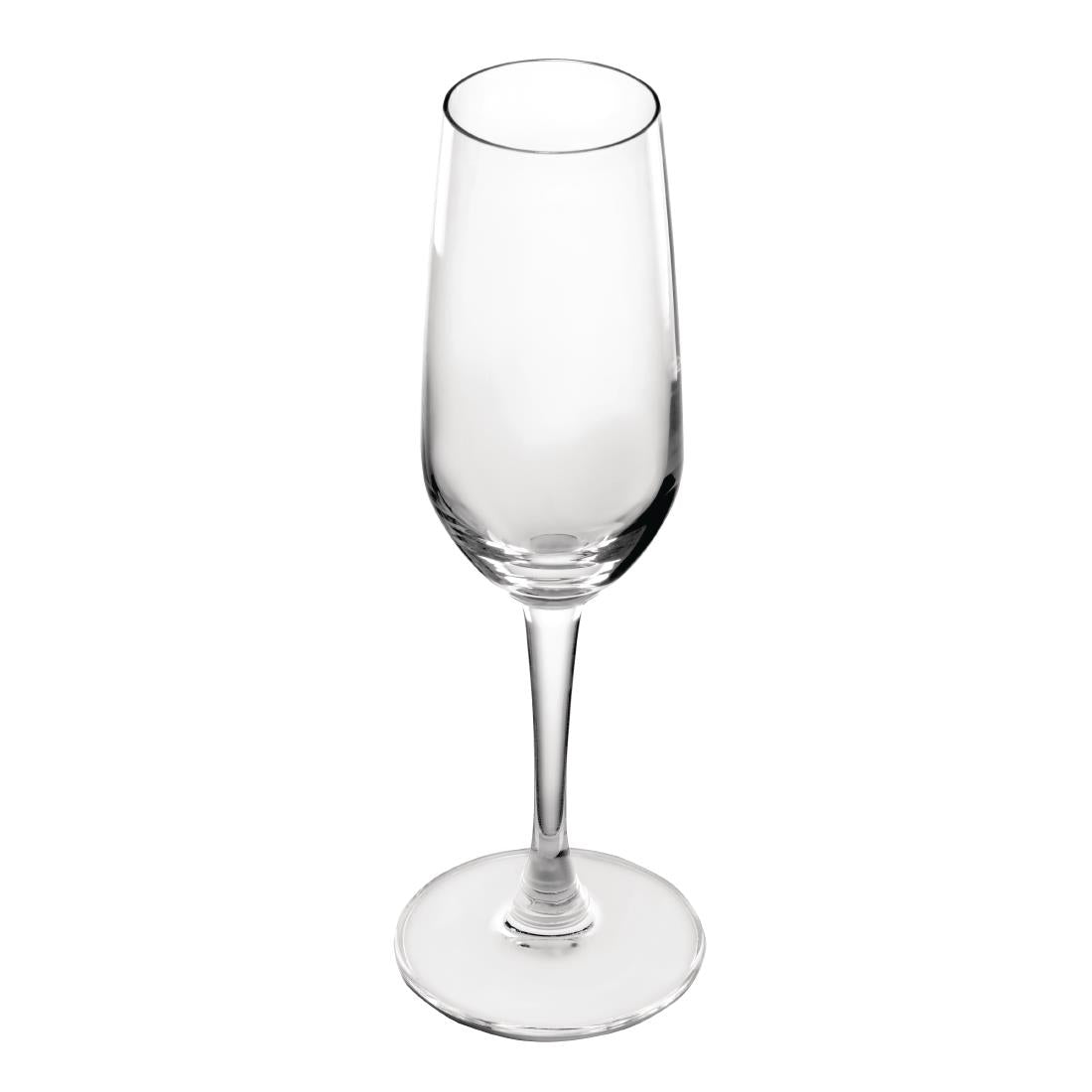 Olympia Mendoza Glass Flute - 185ml (6 Pack) (Pack of 6) • PAS-FB484