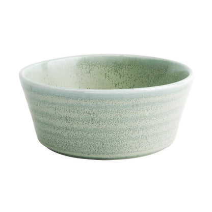 Olympia Cavolo Flat Round Bowls Spring Green 143mm (6 Pack) (Pack of 6) • PAS-FB560
