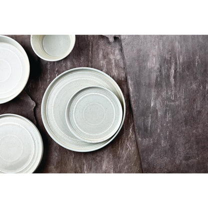 Olympia Cavolo Flat Round Bowls Spring Green 143mm (6 Pack) (Pack of 6) • PAS-FB560