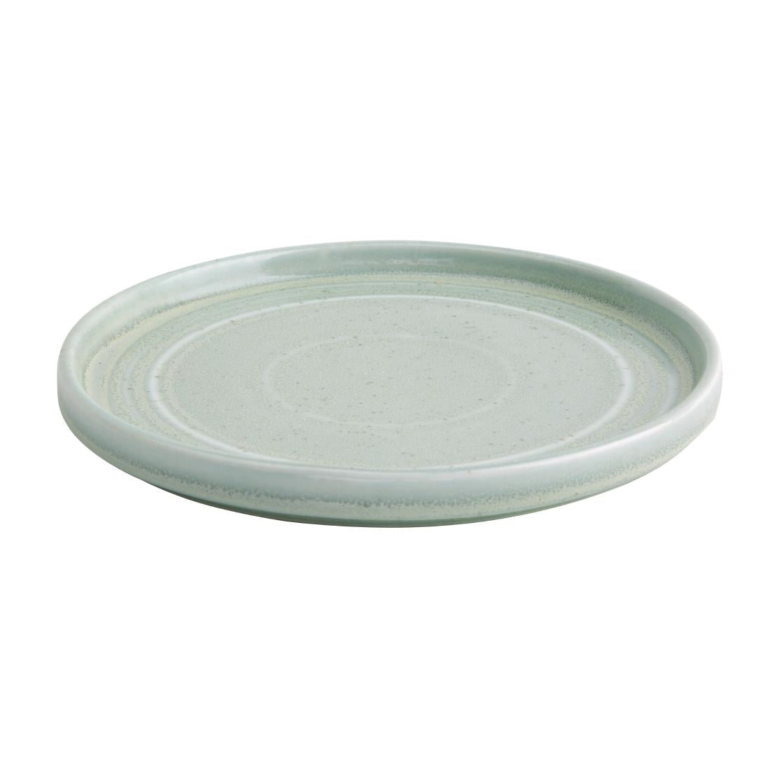Olympia Cavolo Spring Green Flat Round Plate - 180mm 7" (6 Pack) • PAS-FB562