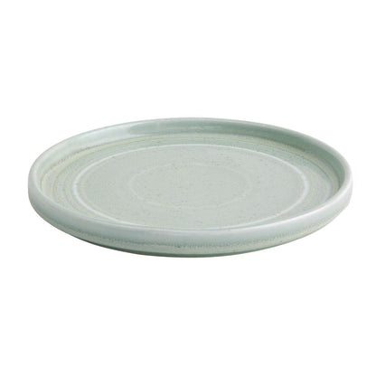 Olympia Cavolo Spring Green Flat Round Plate - 180mm 7" (6 Pack) • PAS-FB562